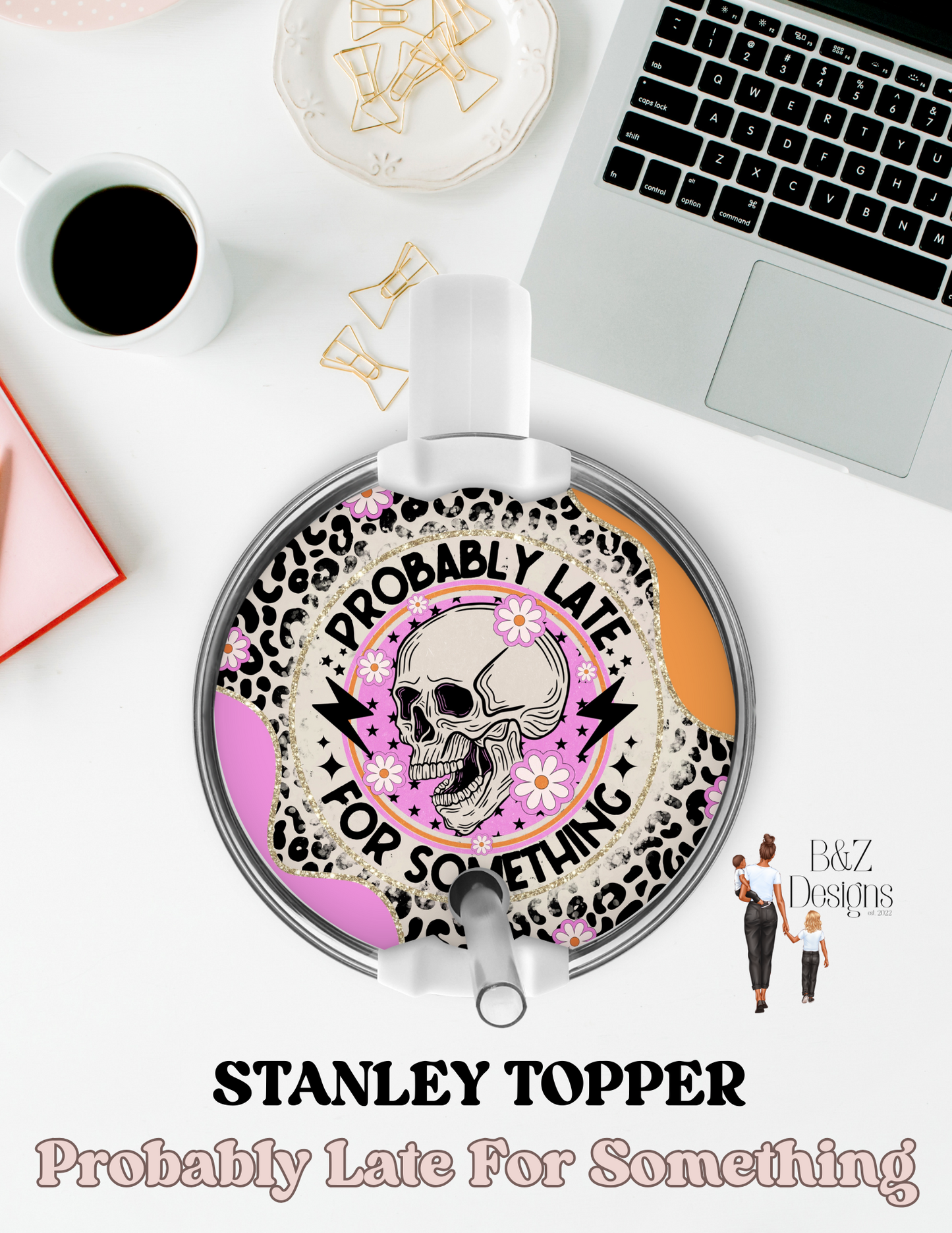 Probably Late For Something Round Stanley Topper