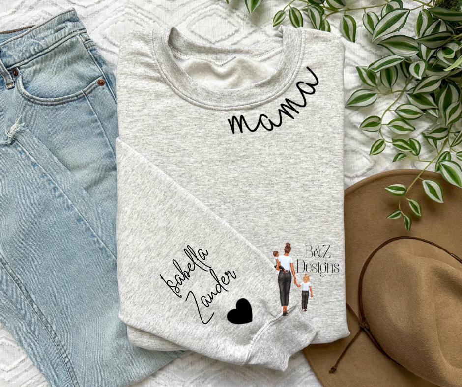 Custom Mama Crewneck