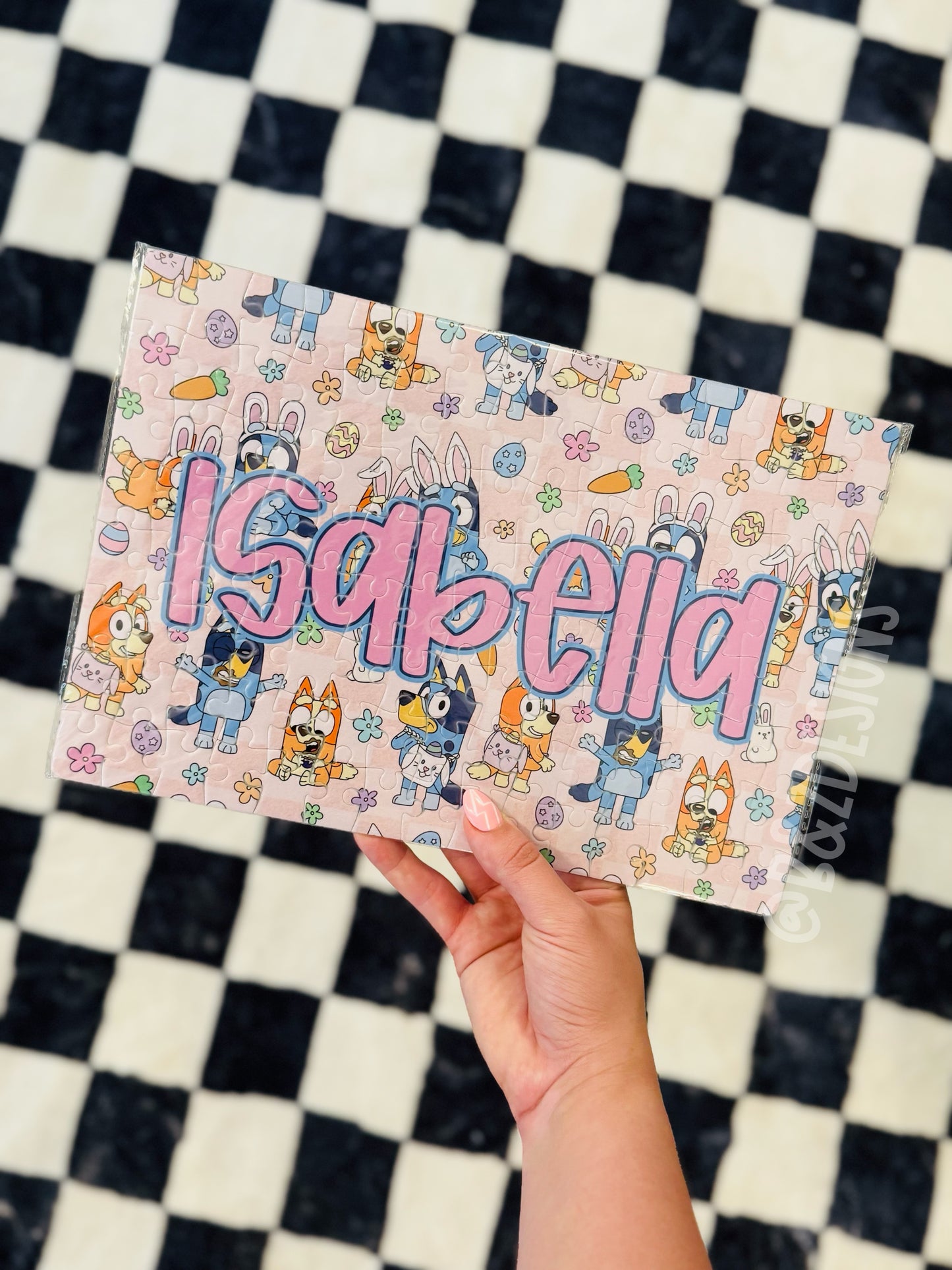 Boy/Girl Custom Name Puzzle