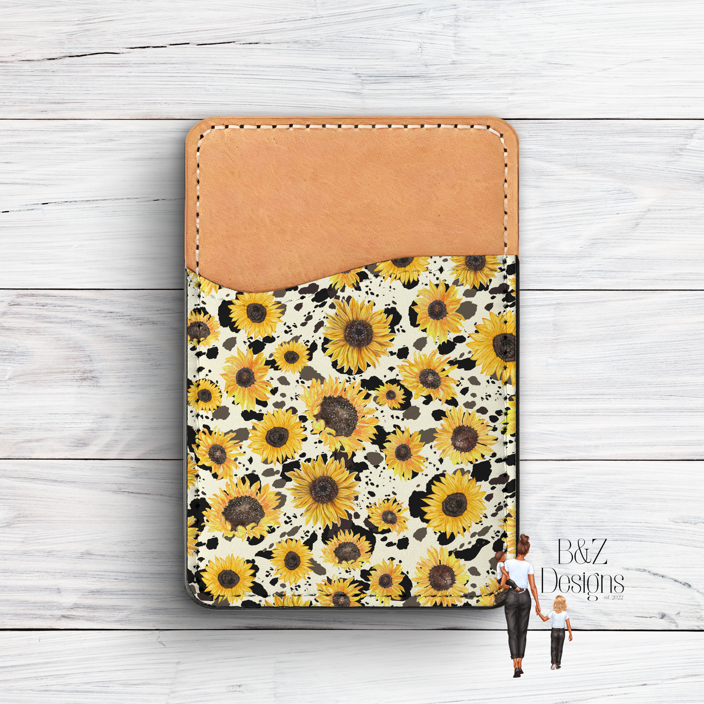 Sunflowers Phone Card Holder