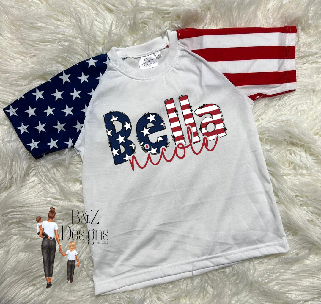 Patriotic Custom Name