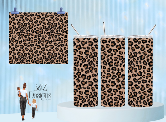 20oz Leopard Tumbler