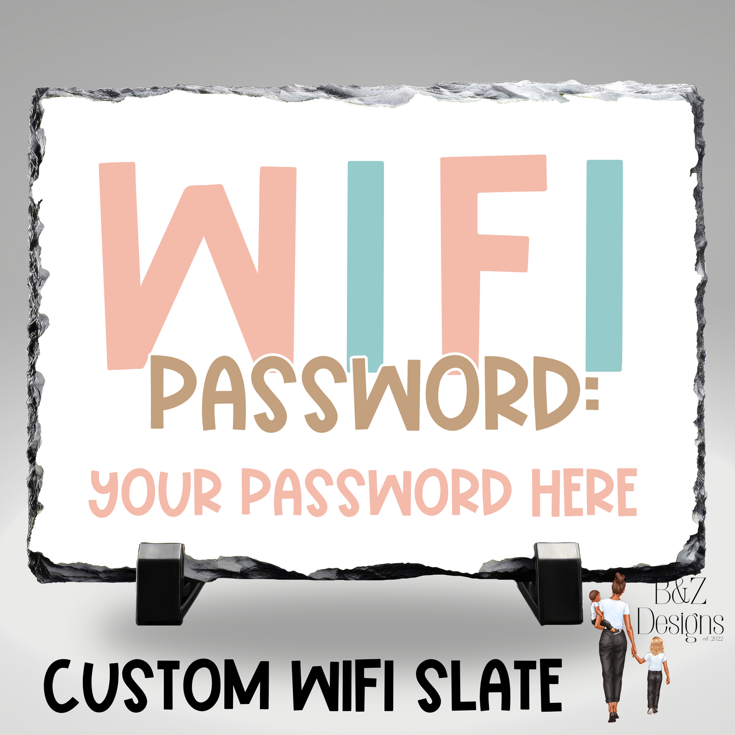 Custom WiFi Plaque
