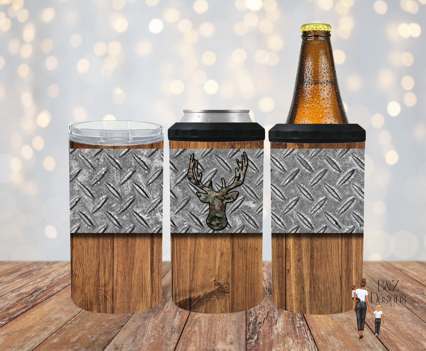 Deer Hunter Can Cooler Combo