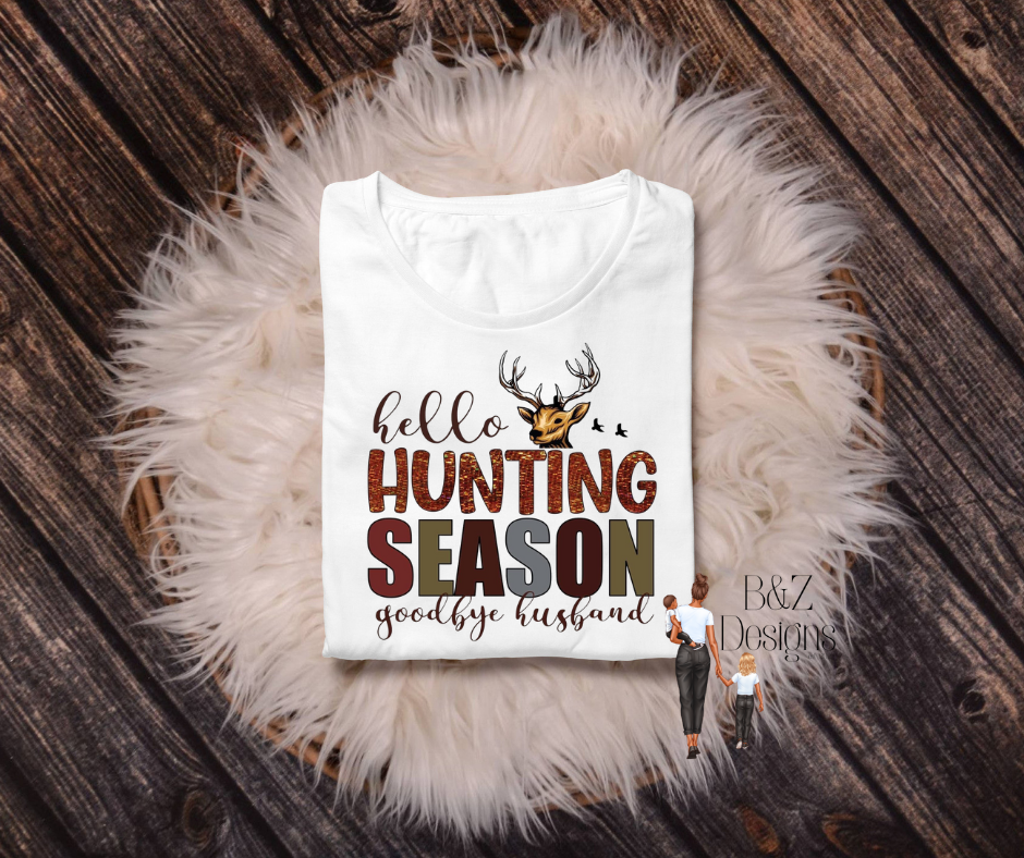 Hello Hunting Season, Goodbye Husband