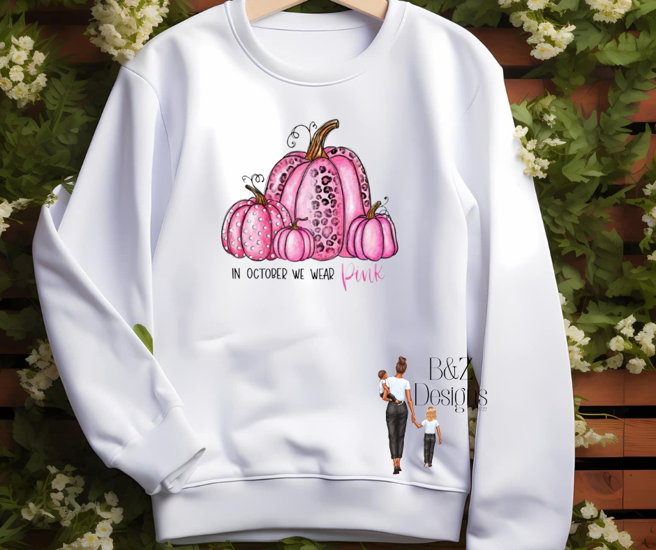 In October We Wear Pink Tee/Crew