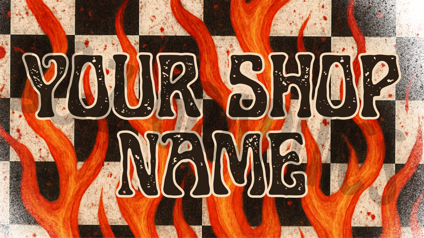 Checks & Flames Group Cover Photo