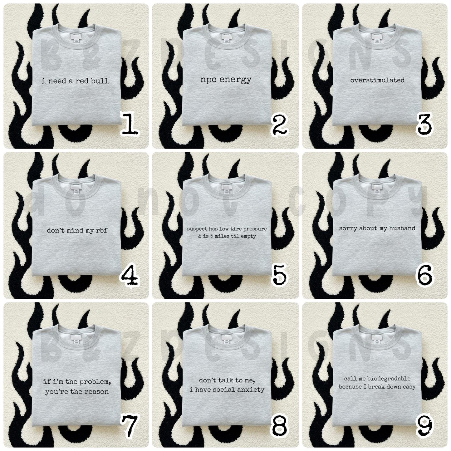 One Liners (Multiple Options)