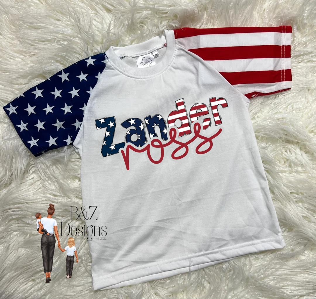 Patriotic Custom Name