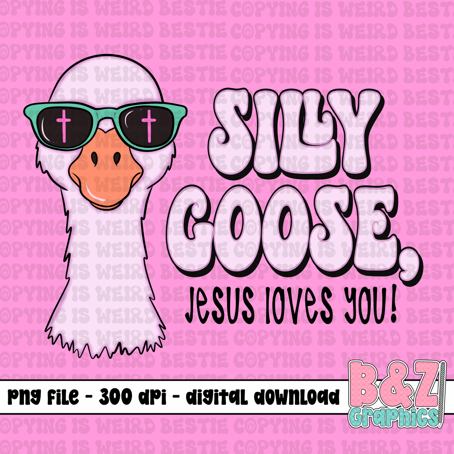 You Silly Goose PNG