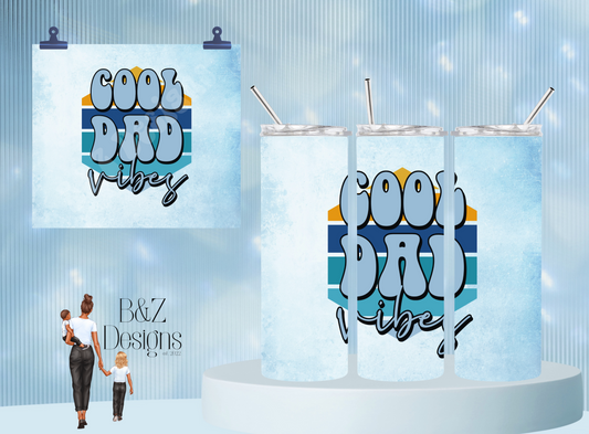 20oz Cool Dad Vibes Tumbler