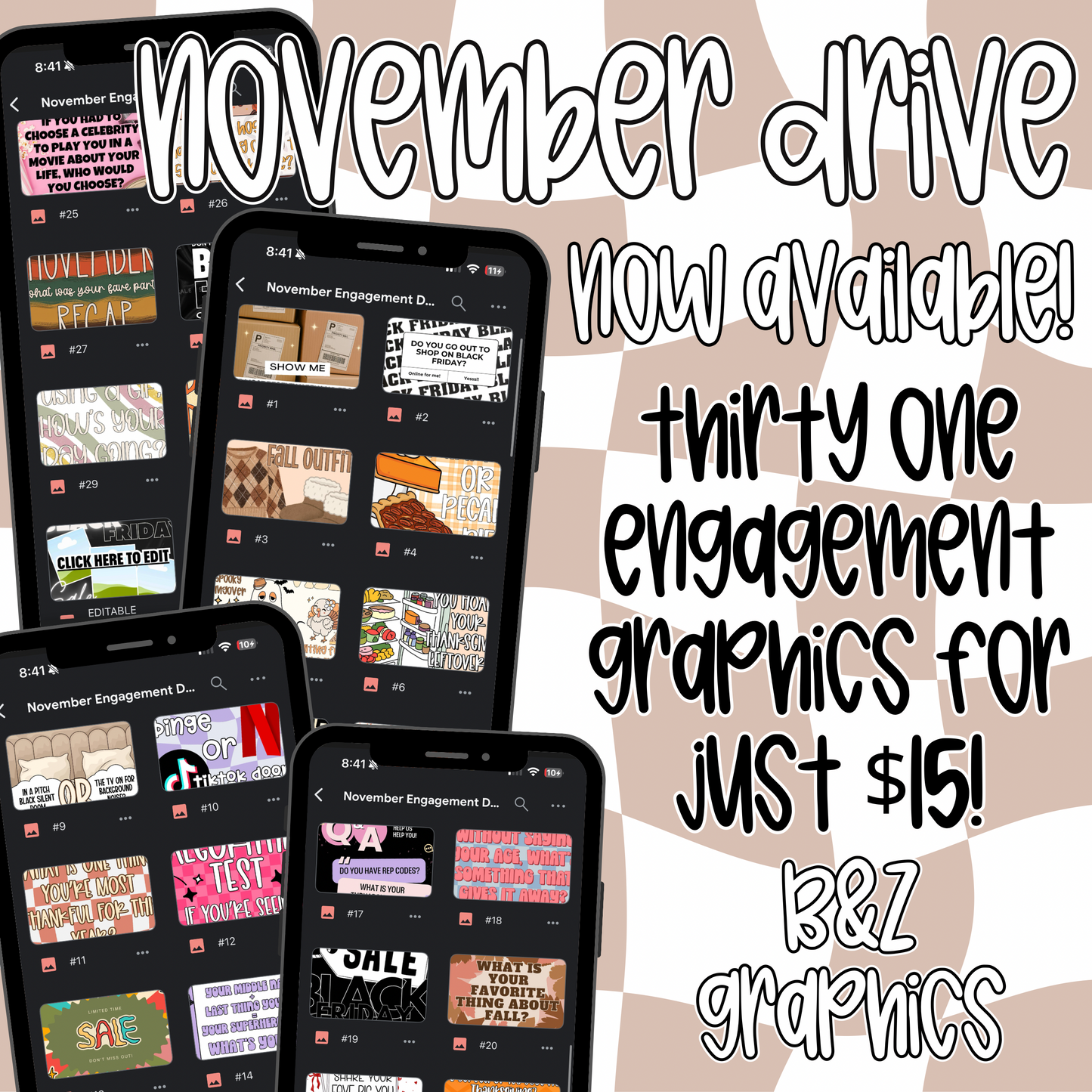 November Engagement Drive