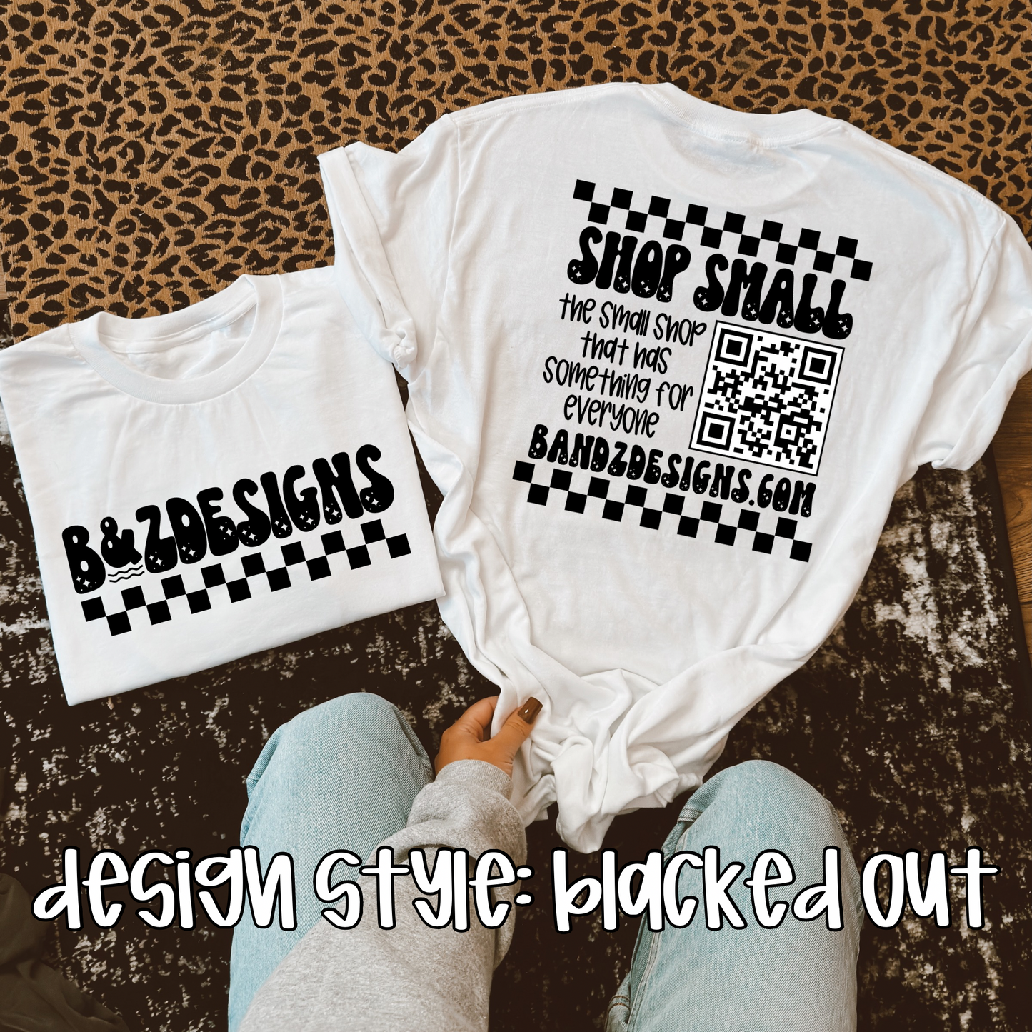 B&Z Shop Small - Full Front Design (3 Design Styles)