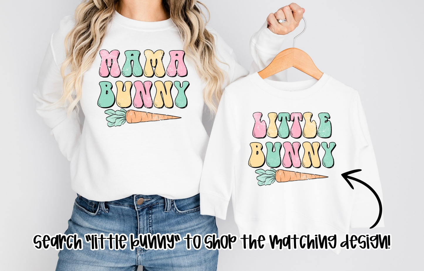 Mama Bunny (girly colors)