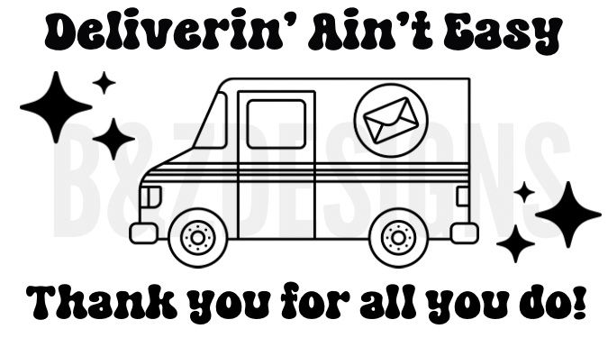 Mailman Small Labels Pack