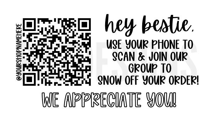 Hey Bestie Customized Small Labels Pack