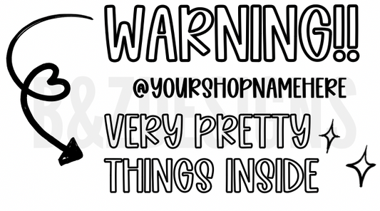 Very Pretty Things Inside Small Labels Pack