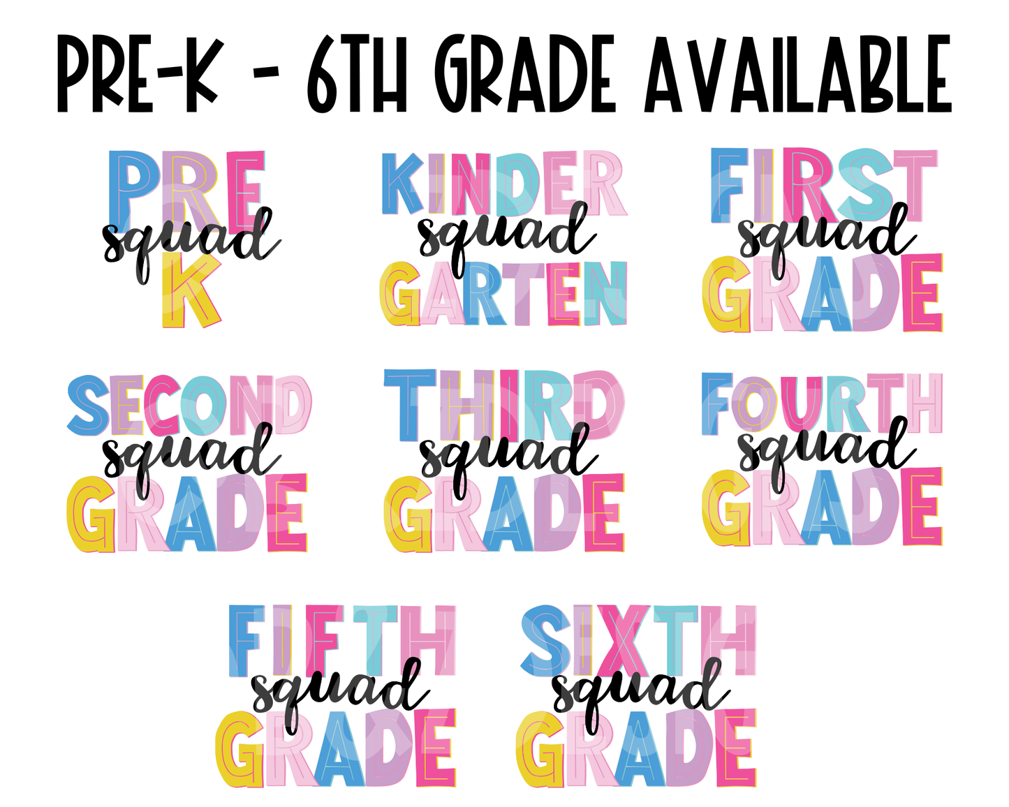 Back To School Squad