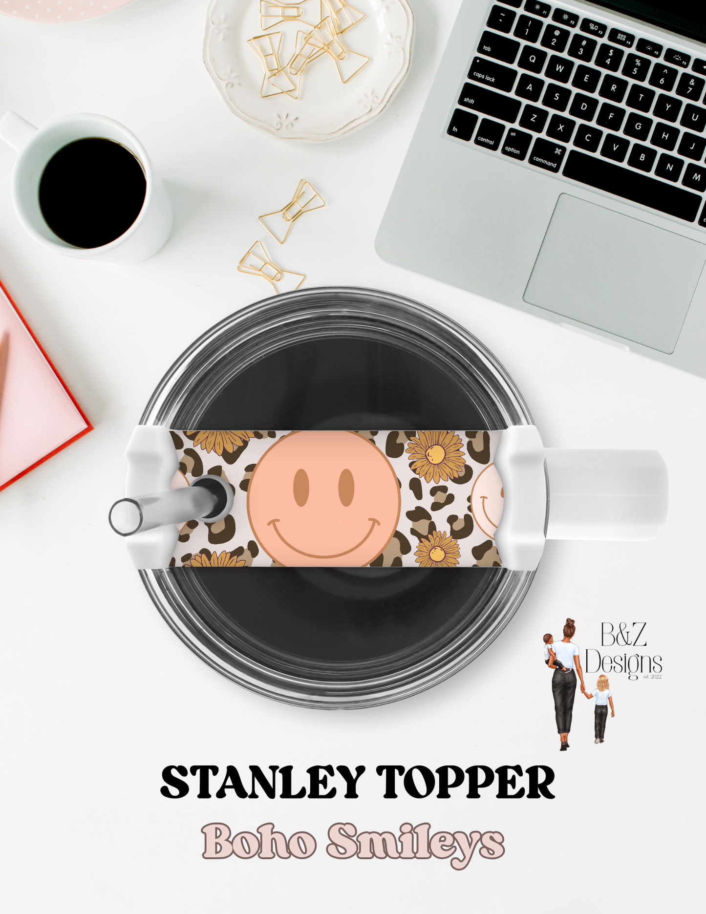 Boho Smileys Stanley Topper