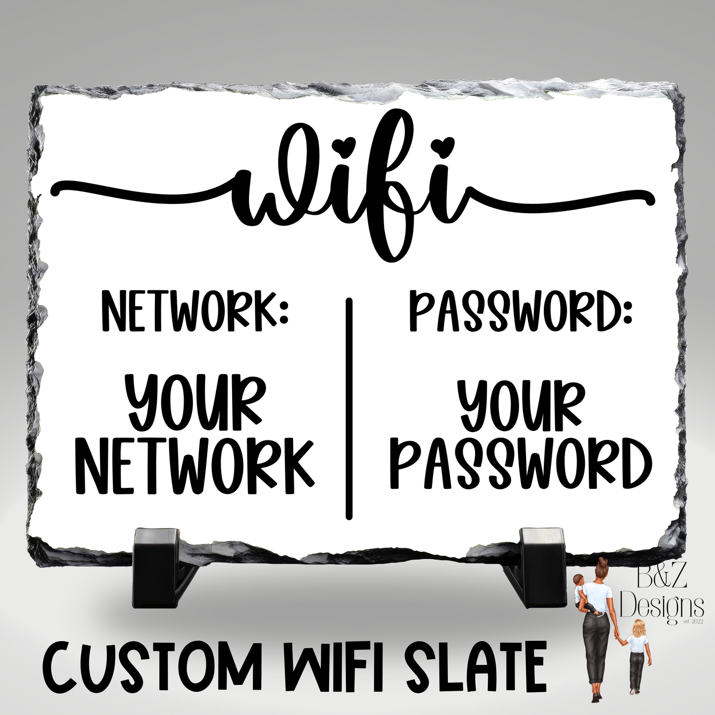 Custom WiFi Plaque