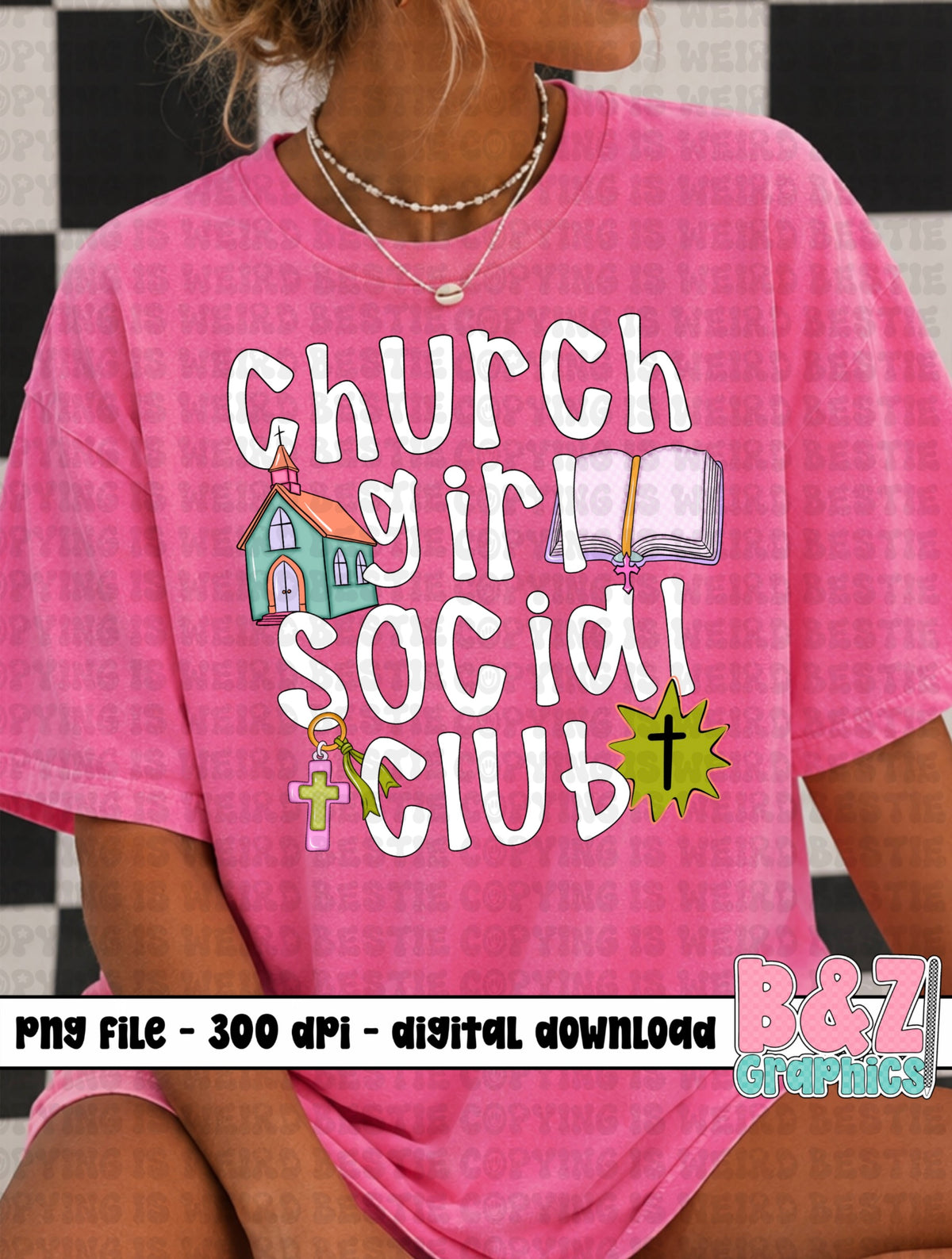 Church Girl Social Club PNG