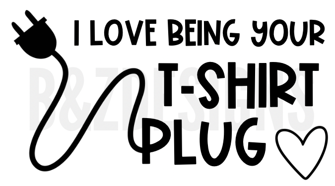 Love Being Your T-Shirt Plug Small Labels Pack