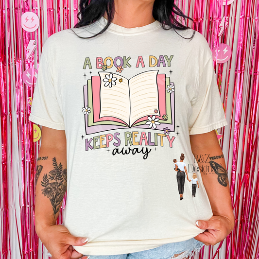 A Book A Day Keeps Reality Away