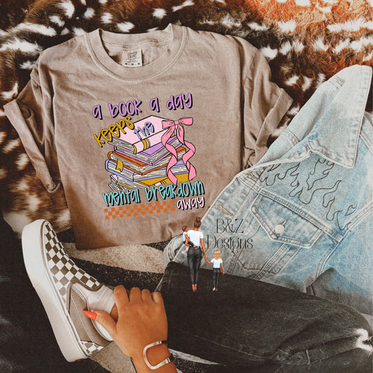 A Book A Day keeps the mental breakdown away