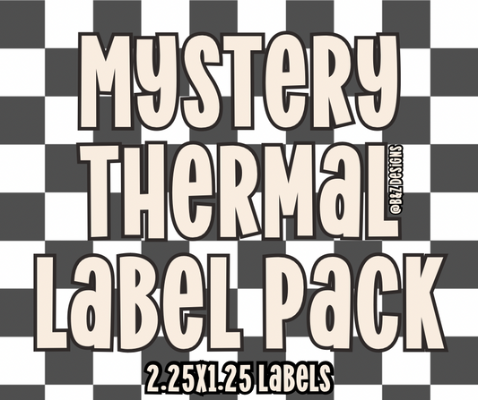 2.25x1.25 Mystery Labels Pack
