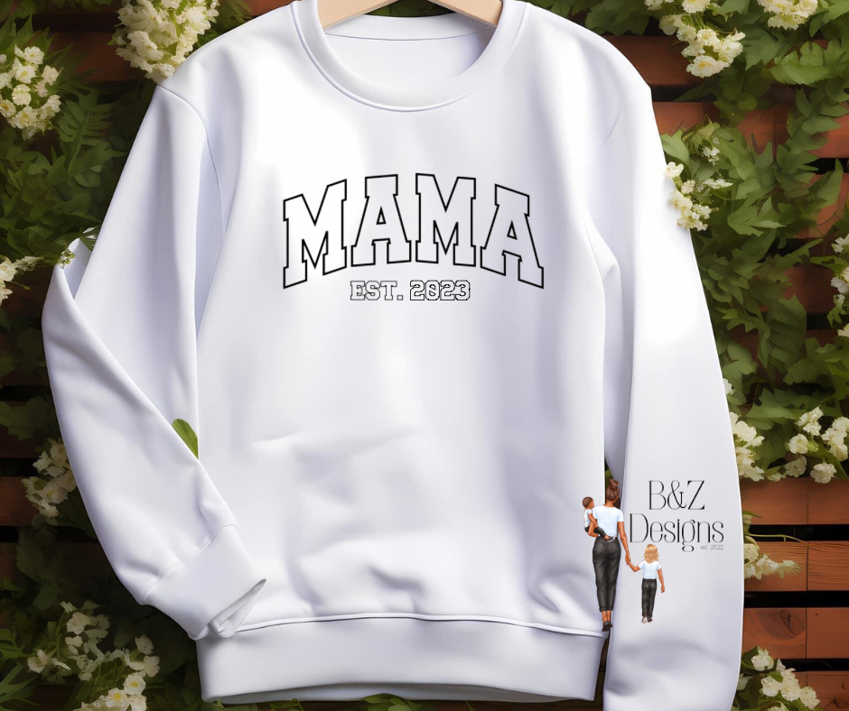 Custom Mama Tee/Crew