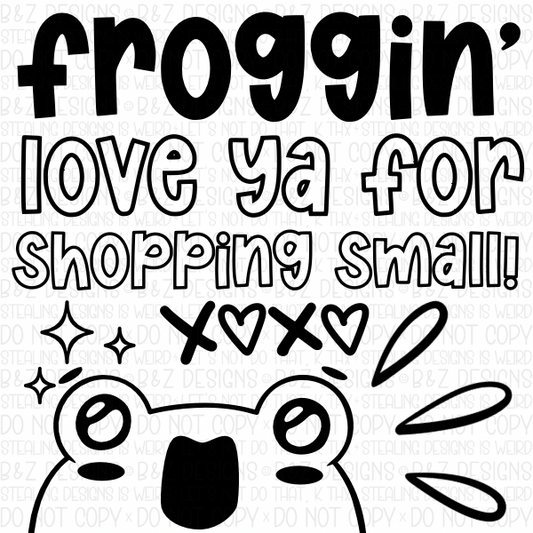 2x2” Froggin’ Love Ya Label Pack