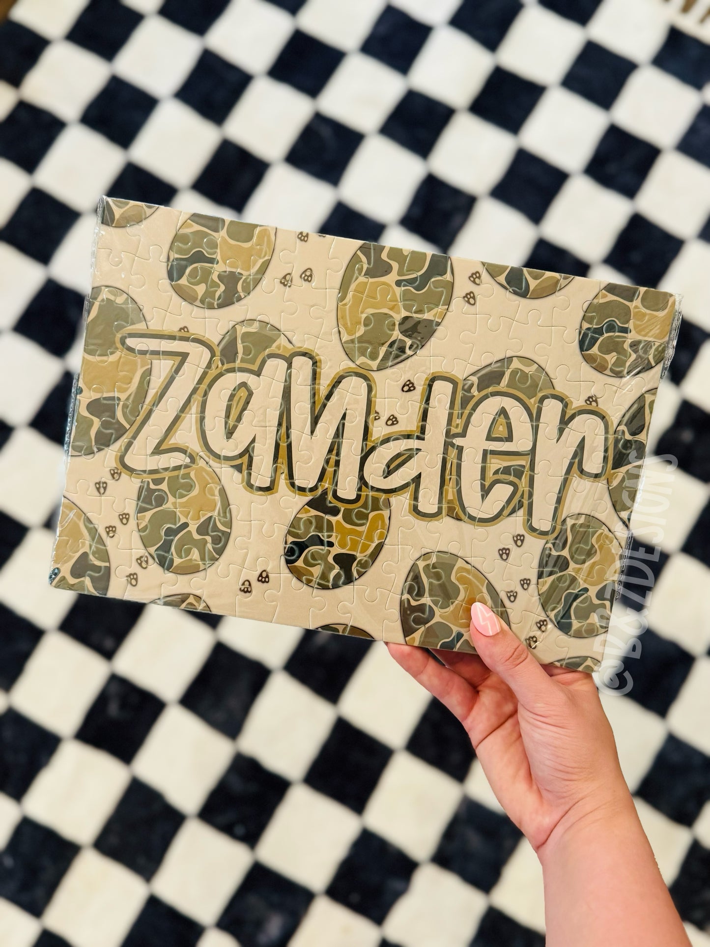Boy/Girl Custom Name Puzzle