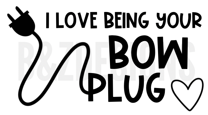 Love Being Your Bow Plug Small Labels Pack