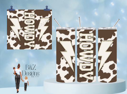 20oz Howdy Tumbler