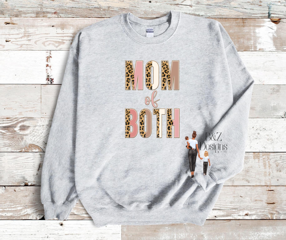 Mom Of Both Tee/Crew