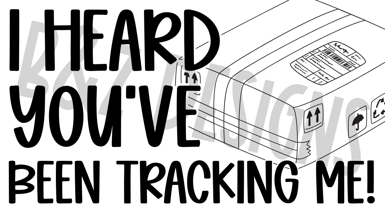 I Heard You’ve Been Tracking Me Small Labels Pack