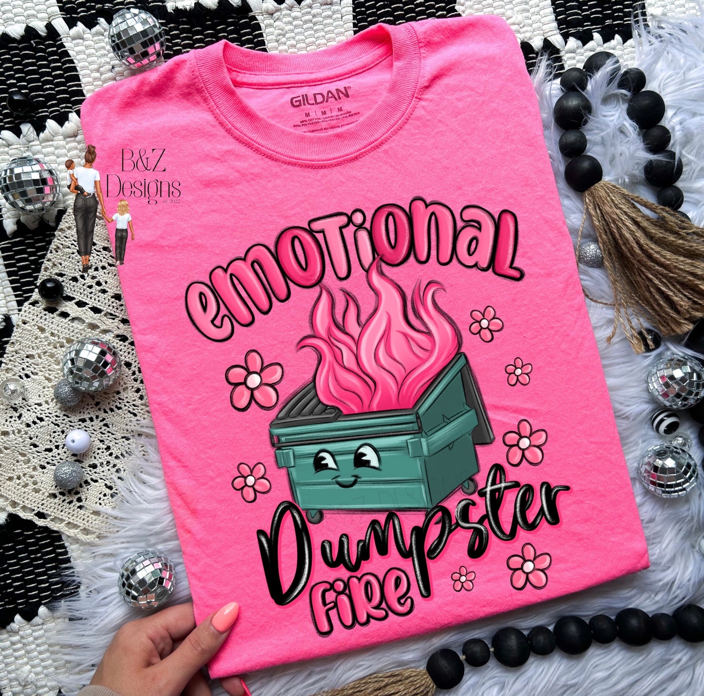 Emotional Dumpster Fire Tee/Crew