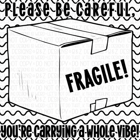 2x2” Fragile Label Pack