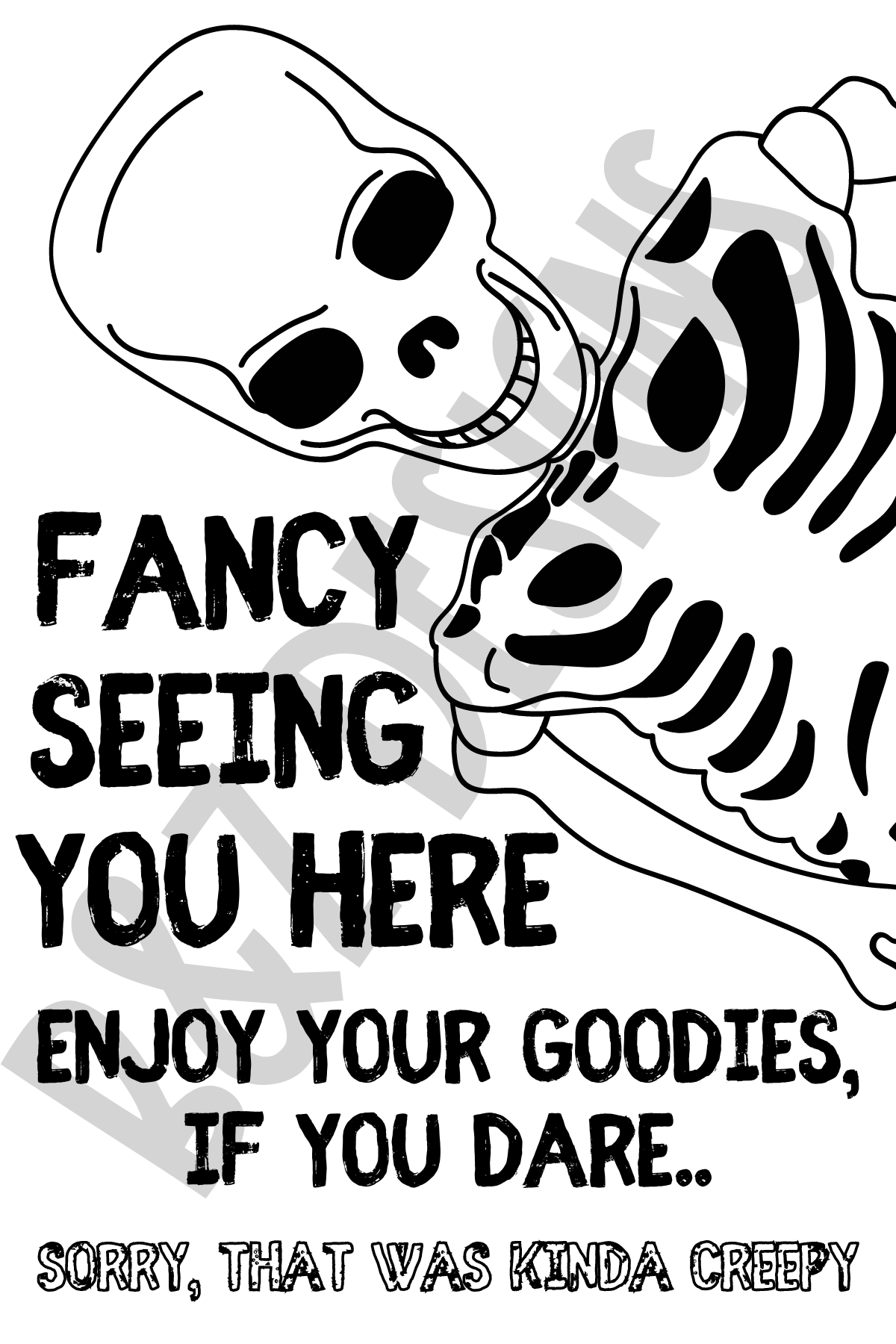 Fancy Seeing You Here Big Labels