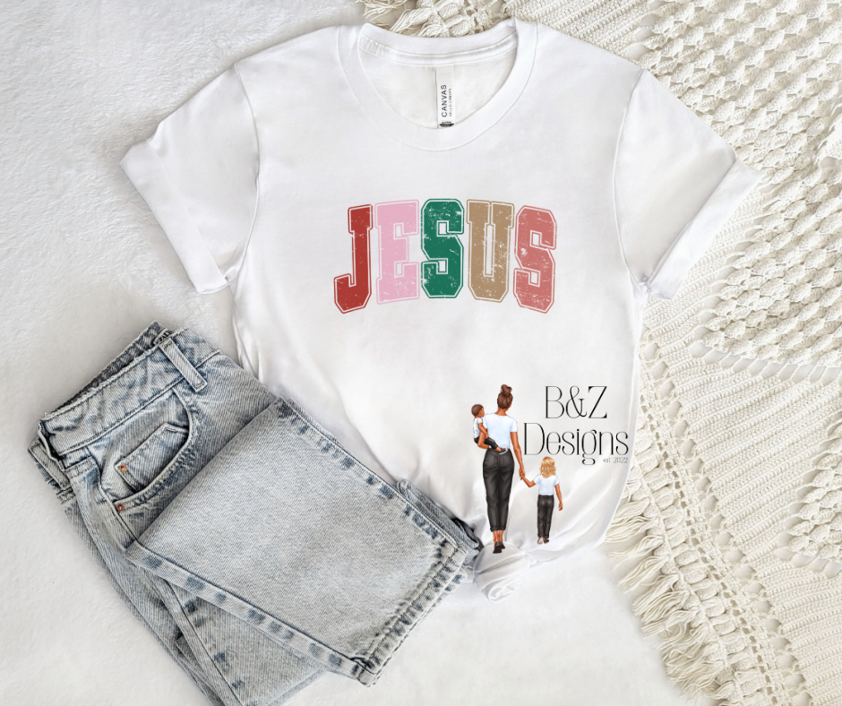 JESUS Retro Tee/Crew