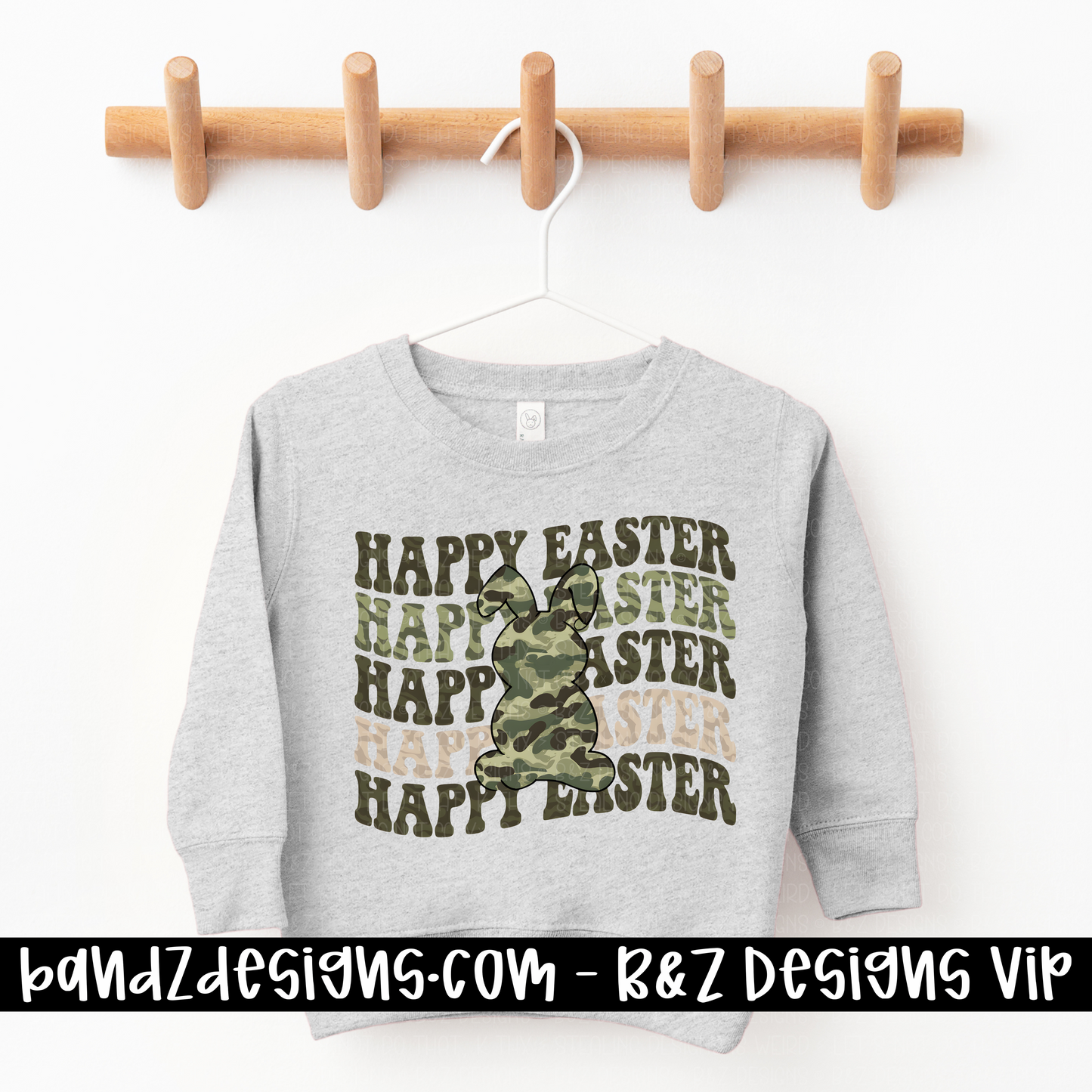 Camo Happy Easter