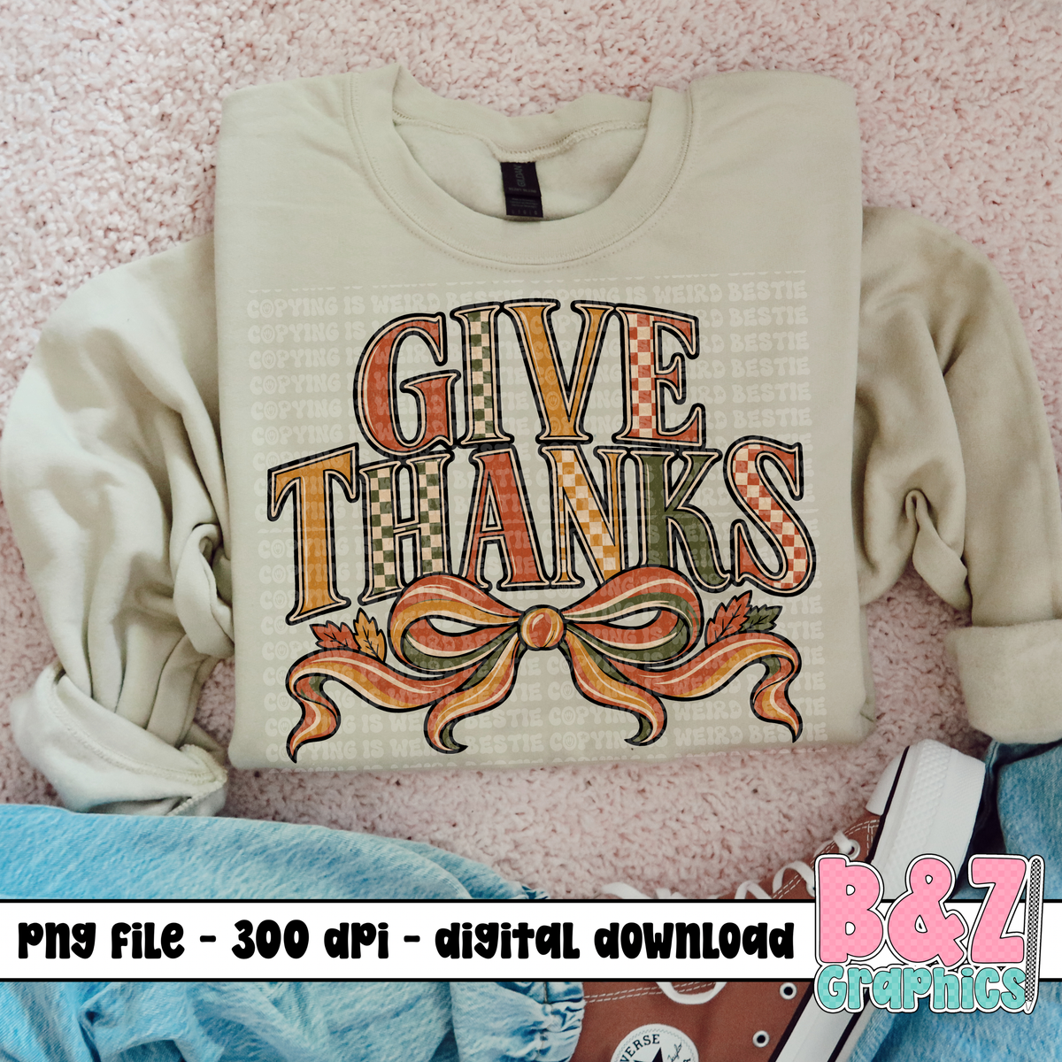 Give Thanks PNG