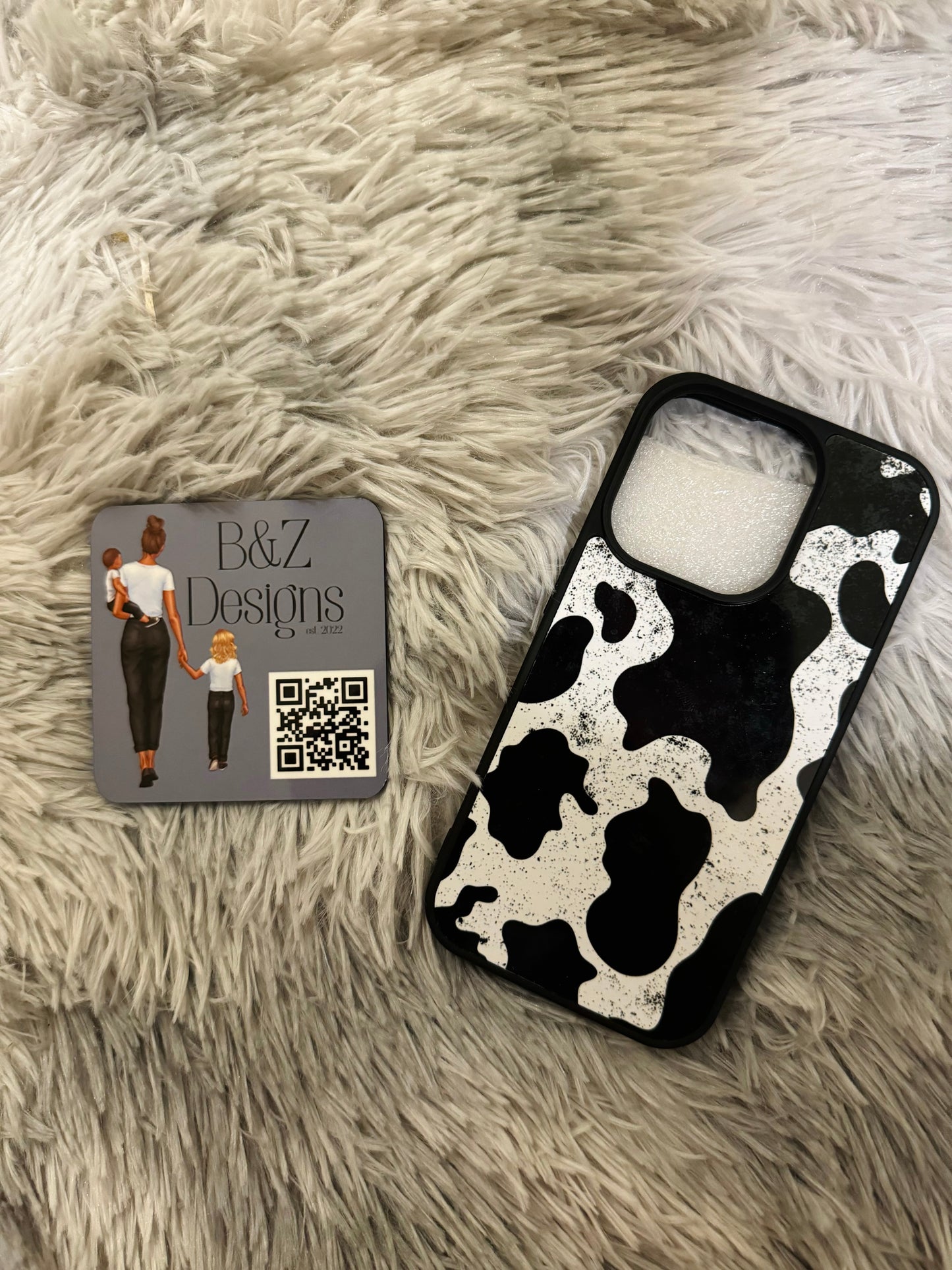Cow Print Phone Case