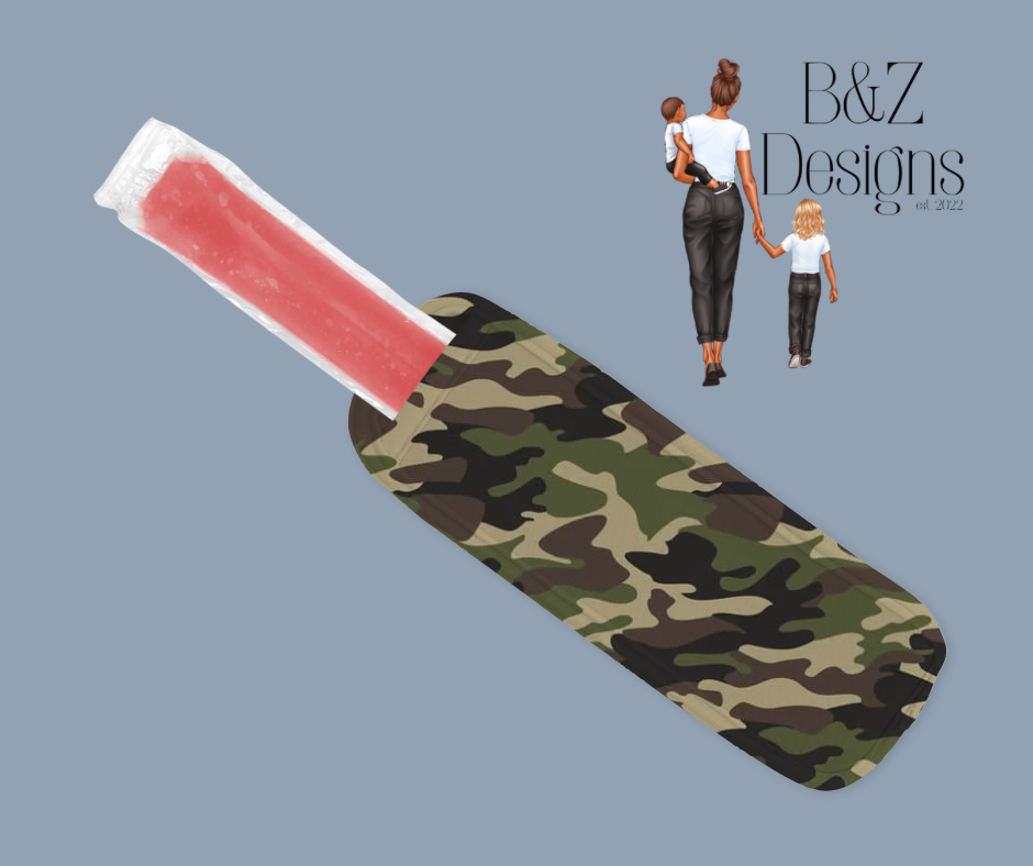 Camo Popsicle Holder