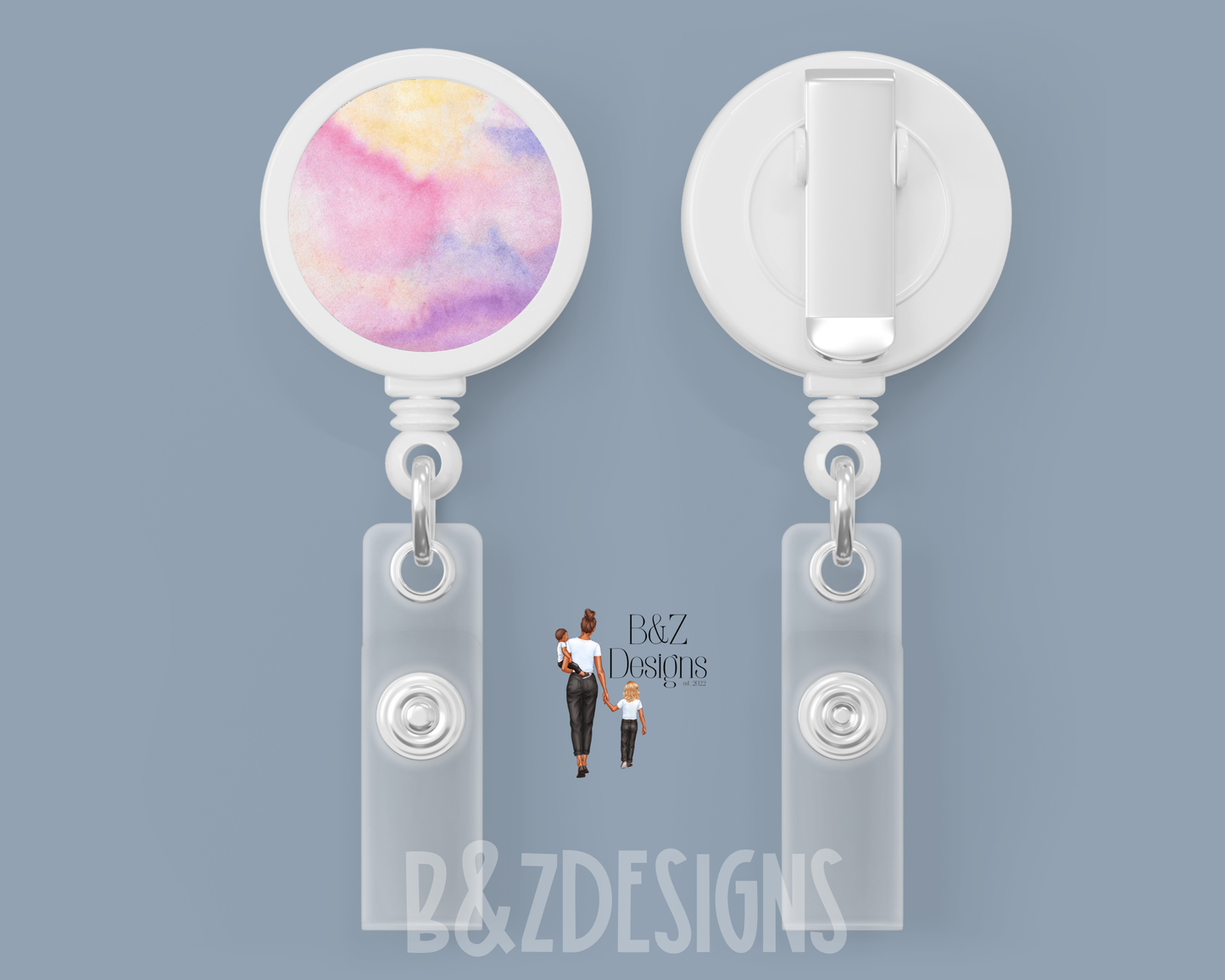 Colorful Retractable Badge Reel
