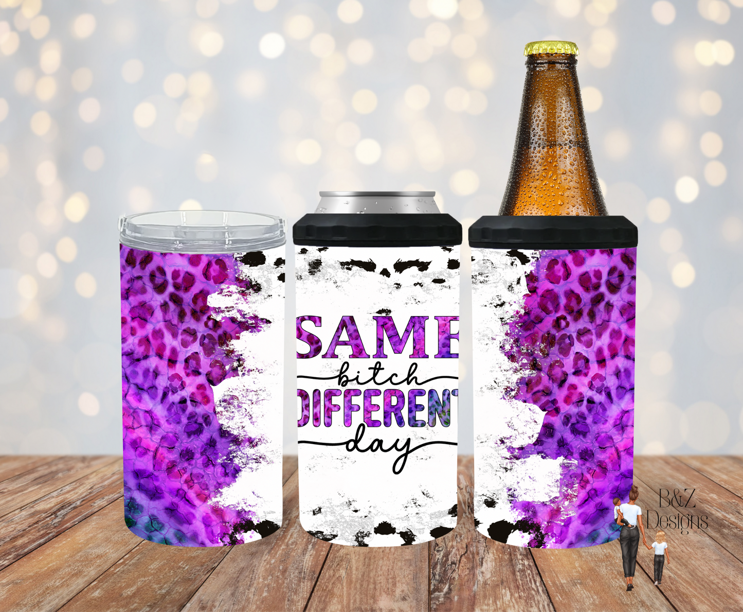 Same B!tch Different Day Can Cooler Combo