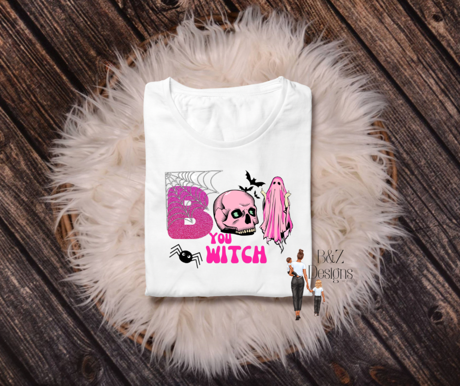 Boo, You Witch Tee/Crew