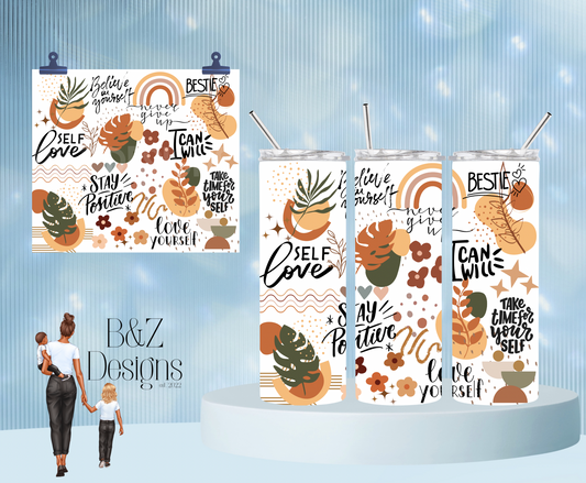 20oz Self Care Tumbler