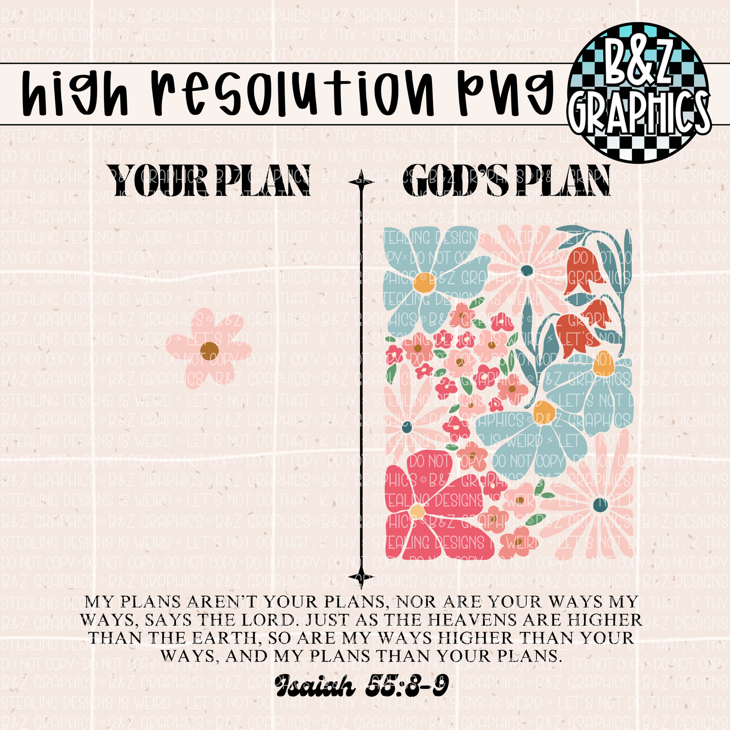 Your Plan VS Gods Plan PNG