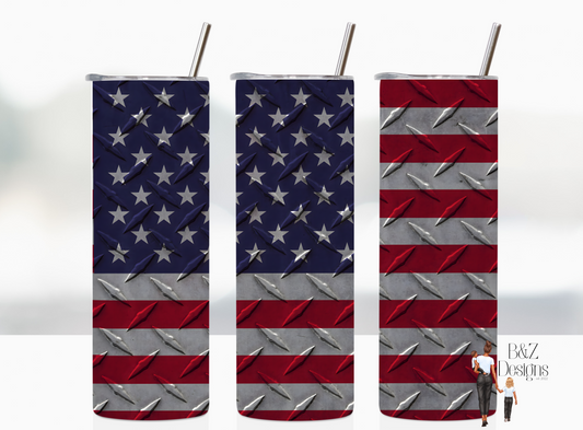 20oz Men’s American Flag Tumbler